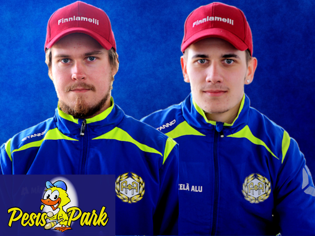PesisParkissa ohjaajina toimivat Sami Mikkolanaho ja Henri Heikkinen. Kuvat: Tapani Tallbacka/Okacolor.